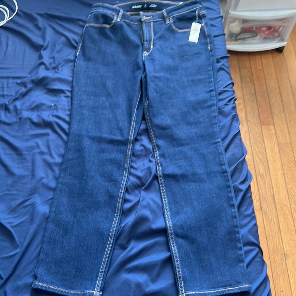 Old Navy High Rise Straight Jeans